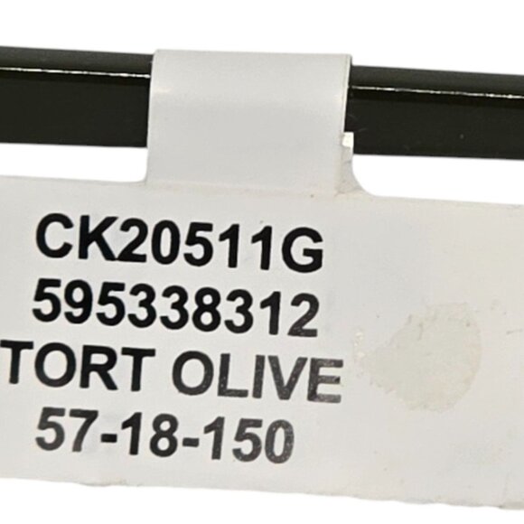 Calvin Klein CK20511G Tortoise Olive Rectangular Eyeglass Frame 57-18-150 - Picture 4 of 8